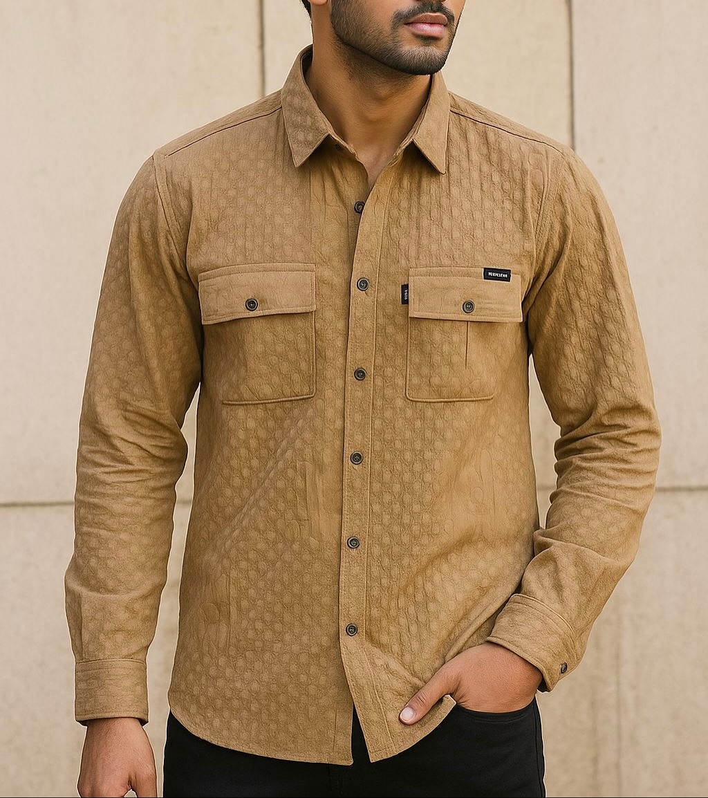 Double Pocket Casual Shirt