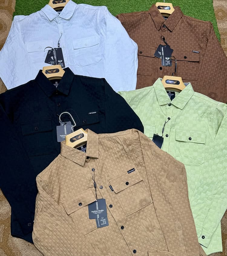 Double Pocket Casual Shirt - Image 3